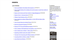 Desktop Screenshot of ewams.net