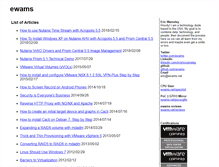 Tablet Screenshot of ewams.net